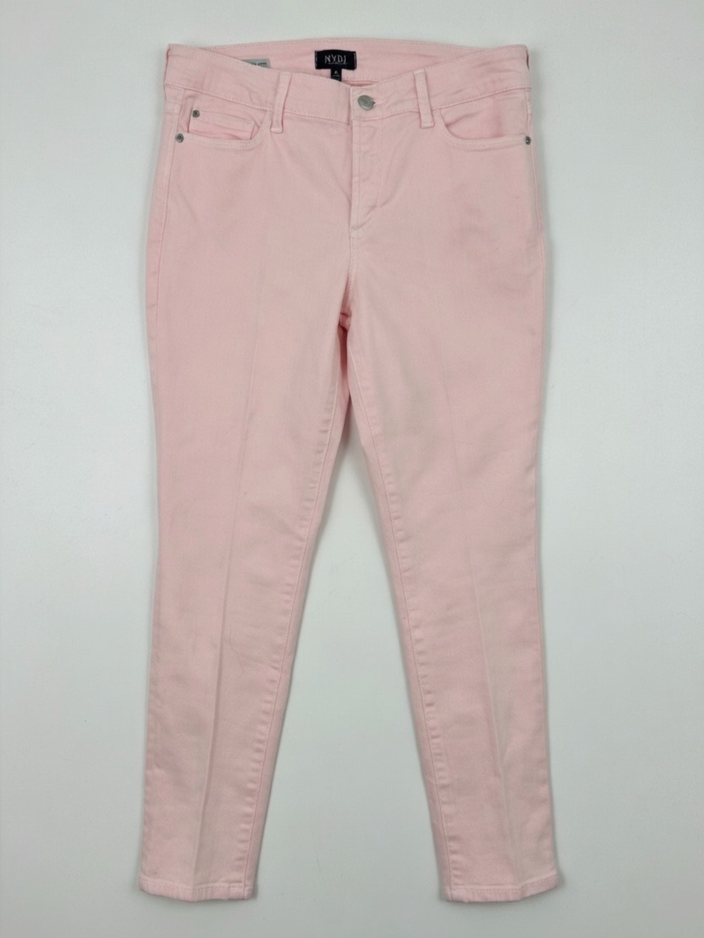 NYDJ Alina Convertible Ankle Pink Jeans